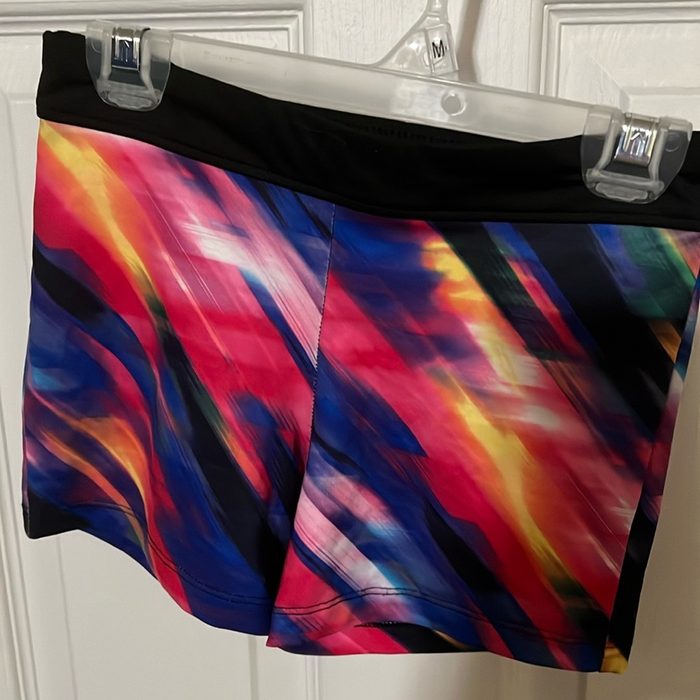 Girls gymnastics spandex shorts